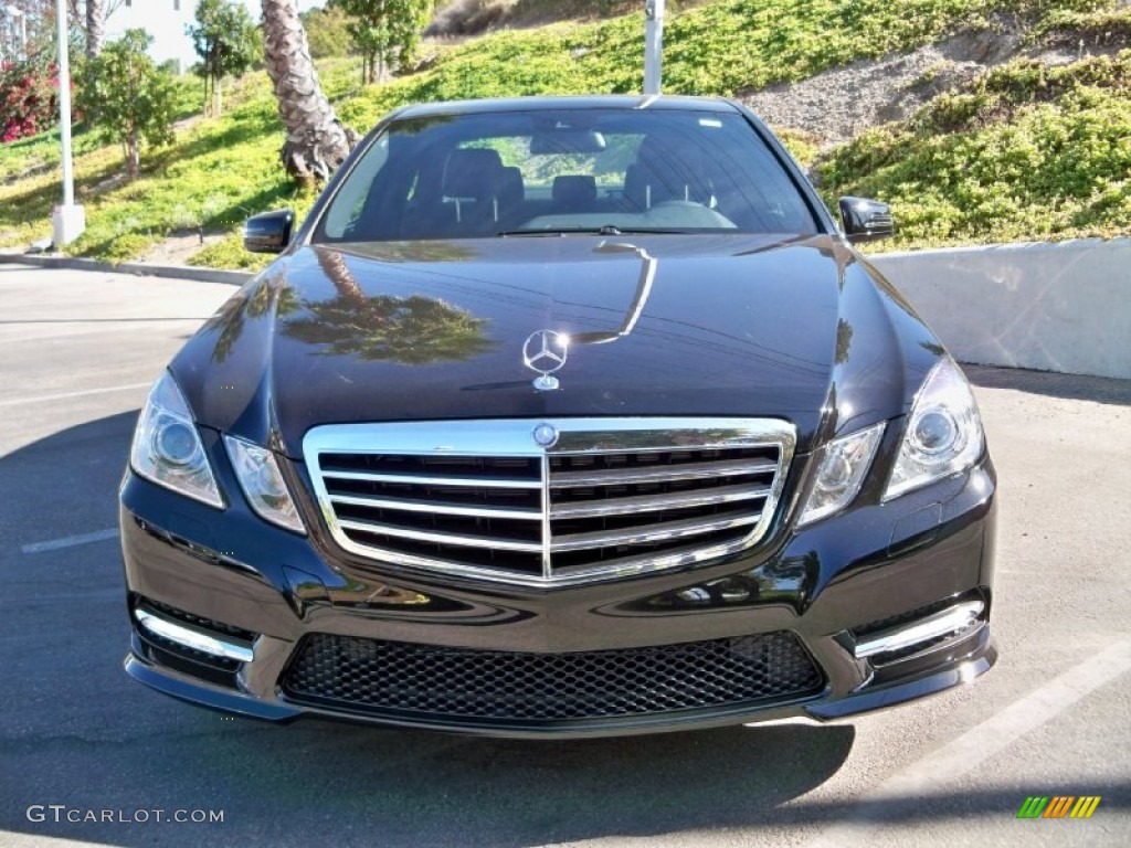 Black 2012 Mercedes-Benz E 350 Sedan Exterior Photo #56140064
