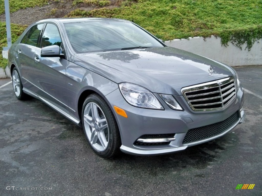 Palladium Silver Metallic 2012 Mercedes-Benz E 350 Sedan Exterior Photo #56140214