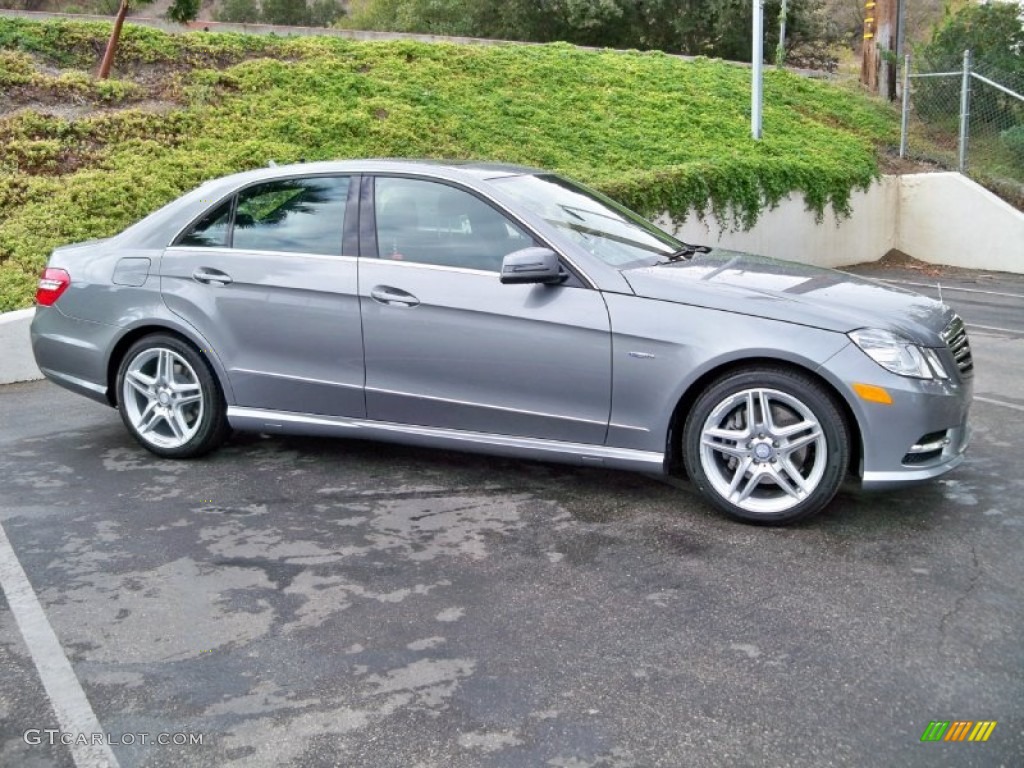 2012 E 350 Sedan - Palladium Silver Metallic / Black photo #2