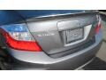 2012 Polished Metal Metallic Honda Civic Hybrid-L Sedan  photo #15