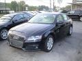 Phantom Black Pearl Effect 2012 Audi A4 2.0T quattro Sedan Exterior