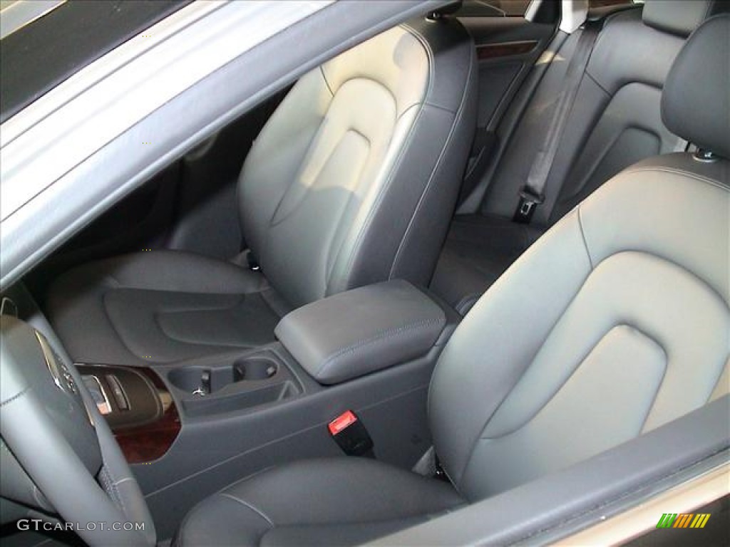 Black Interior 2012 Audi A4 2.0T quattro Sedan Photo #56140895