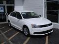 2011 Candy White Volkswagen Jetta S Sedan  photo #1