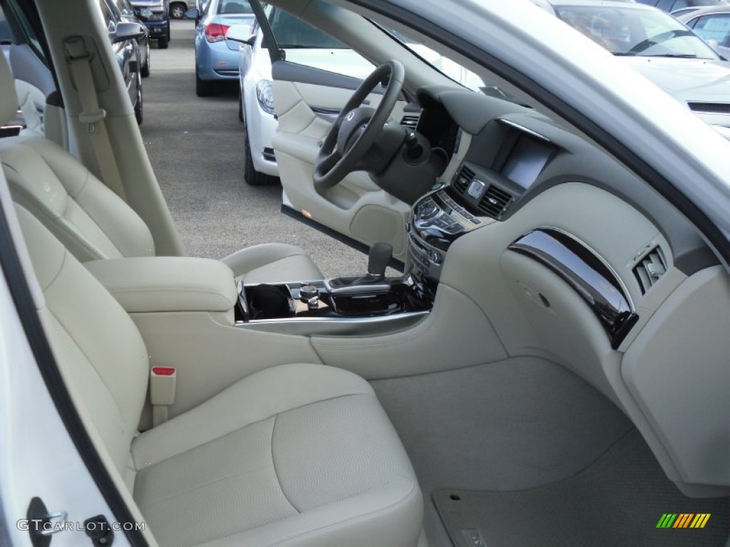 Wheat Interior 2012 Infiniti M 37x AWD Sedan Photo #56143283