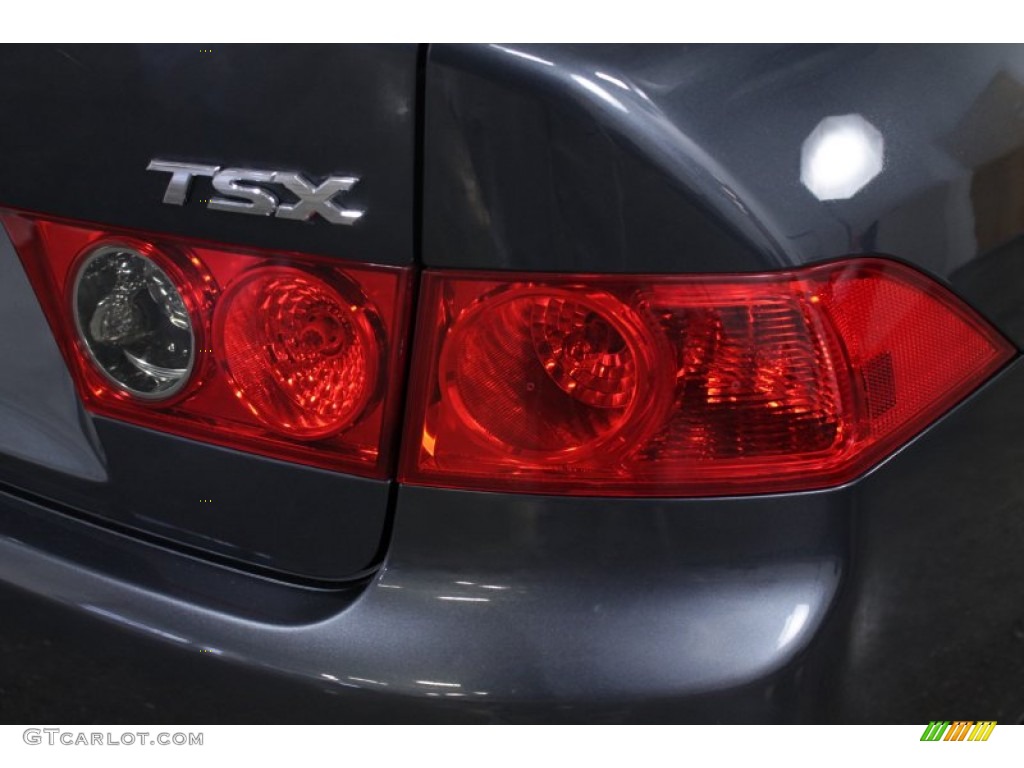 2008 TSX Sedan - Carbon Gray Pearl / Ebony photo #11