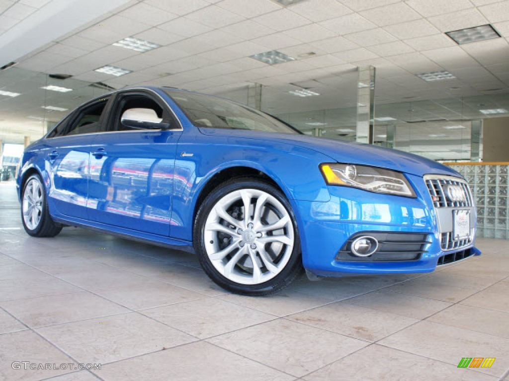 Sprint Blue Pearl 2011 Audi S4 3.0 quattro Sedan Exterior Photo #56143728
