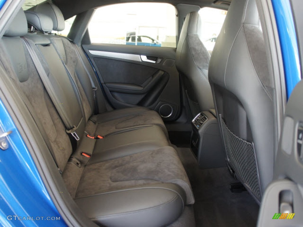 Black Interior 2011 Audi S4 3.0 quattro Sedan Photo #56143808