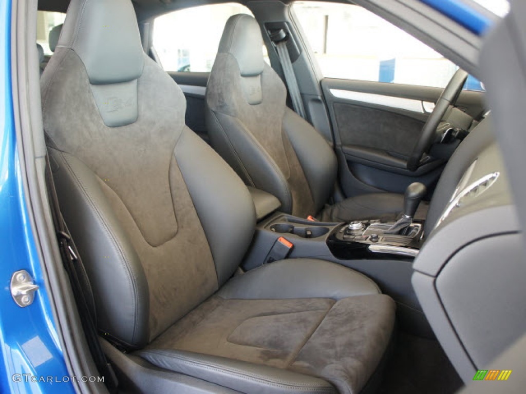 Black Interior 2011 Audi S4 3.0 quattro Sedan Photo #56143835