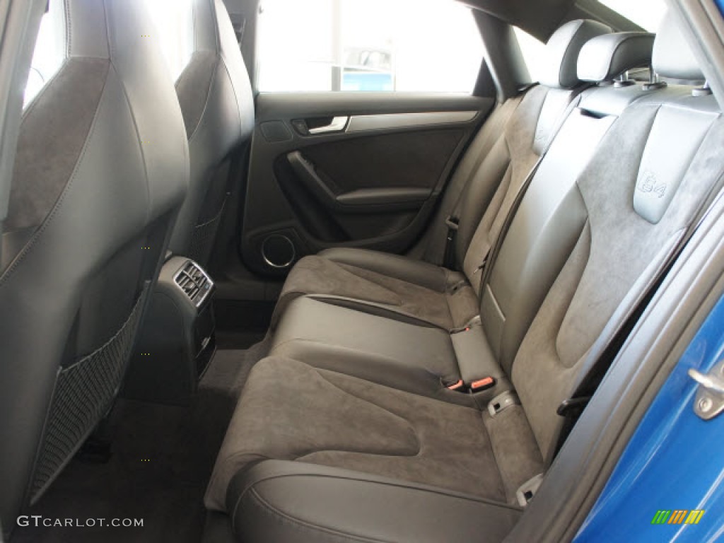 Black Interior 2011 Audi S4 3.0 quattro Sedan Photo #56143853