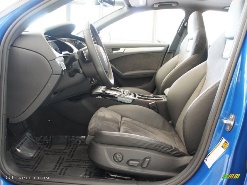 Black Interior 2011 Audi S4 3.0 quattro Sedan Photo #56143880