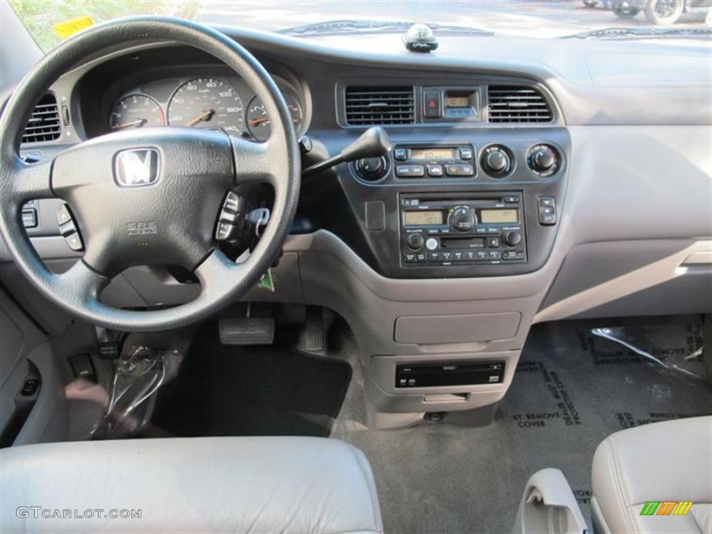 2002 Honda Odyssey EX-L Quartz Gray Dashboard Photo #56144063