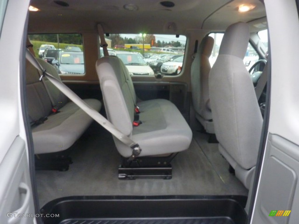 Medium Flint Interior 2011 Ford E Series Van E350 XLT Passenger Photo #56145153