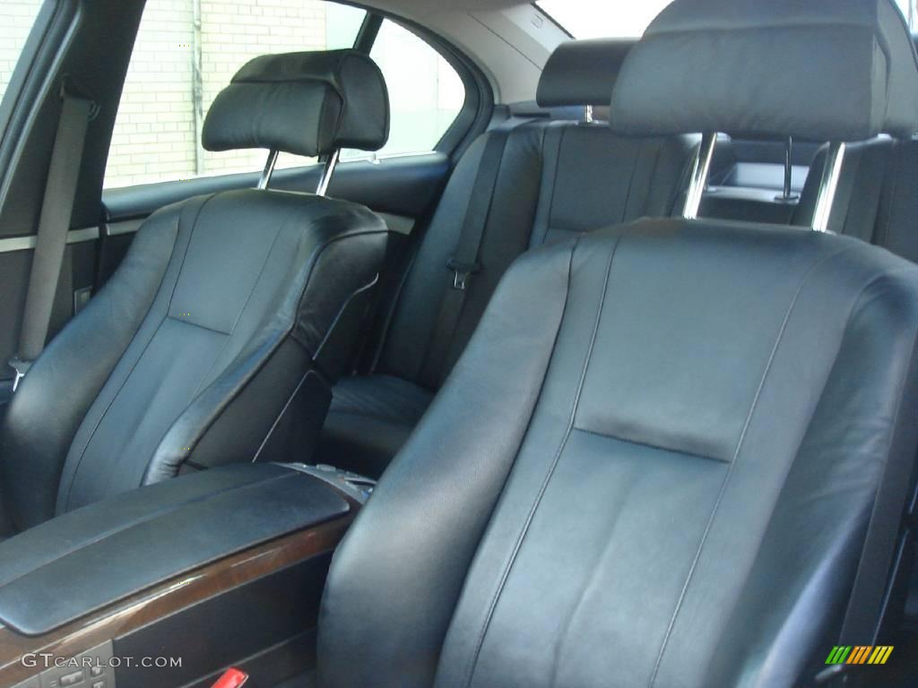 2003 7 Series 745i Sedan - Jet Black / Black/Black photo #6