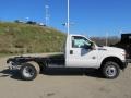 2012 Oxford White Ford F350 Super Duty XL Regular Cab 4x4 Chassis  photo #2