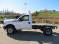 Oxford White - F350 Super Duty XL Regular Cab 4x4 Chassis Photo No. 8
