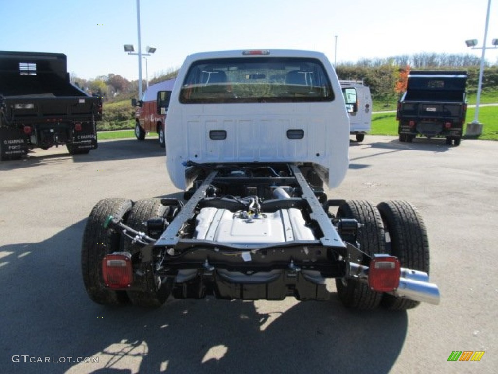 2012 F350 Super Duty XL Regular Cab 4x4 Chassis - Oxford White / Steel photo #10