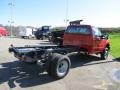 2012 Vermillion Red Ford F350 Super Duty XL Regular Cab 4x4 Chassis  photo #13