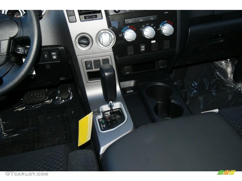 2012 Tundra SR5 Double Cab 4x4 - Magnetic Gray Metallic / Black photo #13