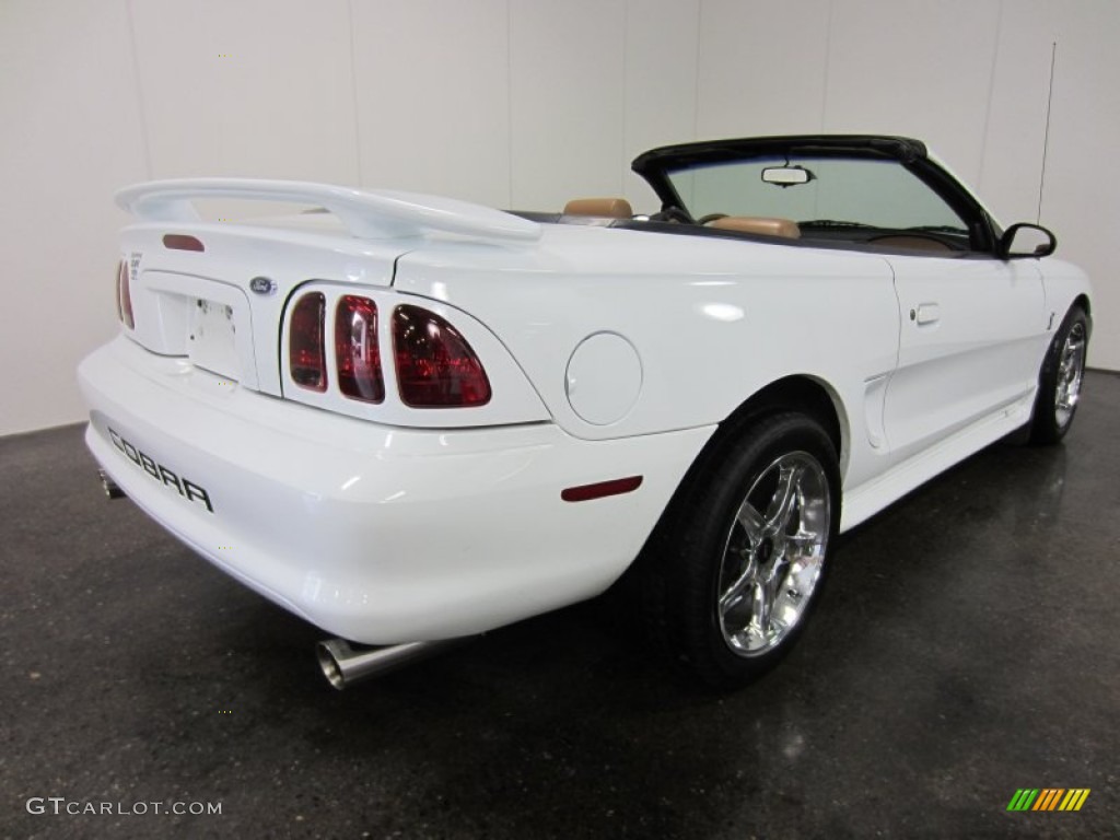 Ultra White 1998 Ford Mustang SVT Cobra Convertible Exterior Photo #56146964