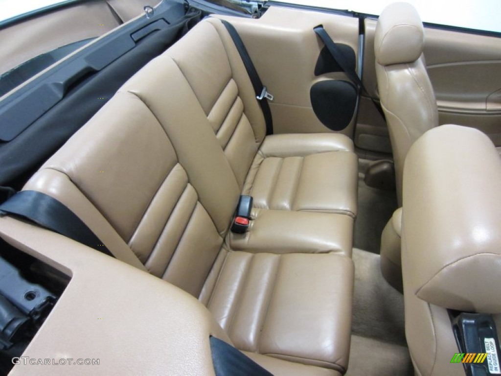 Saddle Interior 1998 Ford Mustang SVT Cobra Convertible Photo #56147045