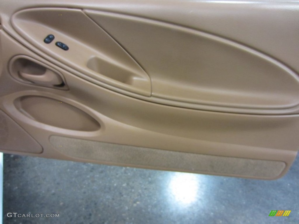 1998 Ford Mustang SVT Cobra Convertible Saddle Door Panel Photo #56147063