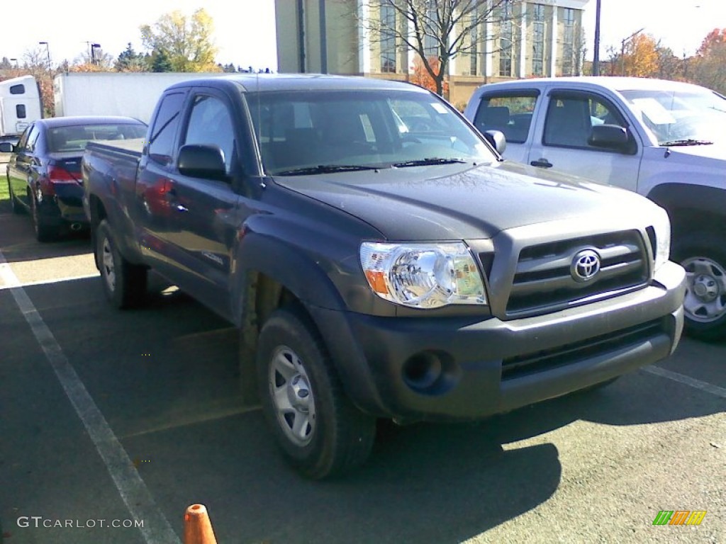 2009 Tacoma V6 Access Cab 4x4 - Magnetic Gray Metallic / Graphite Gray photo #1