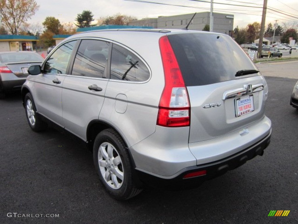 2009 CR-V EX 4WD - Alabaster Silver Metallic / Black photo #5