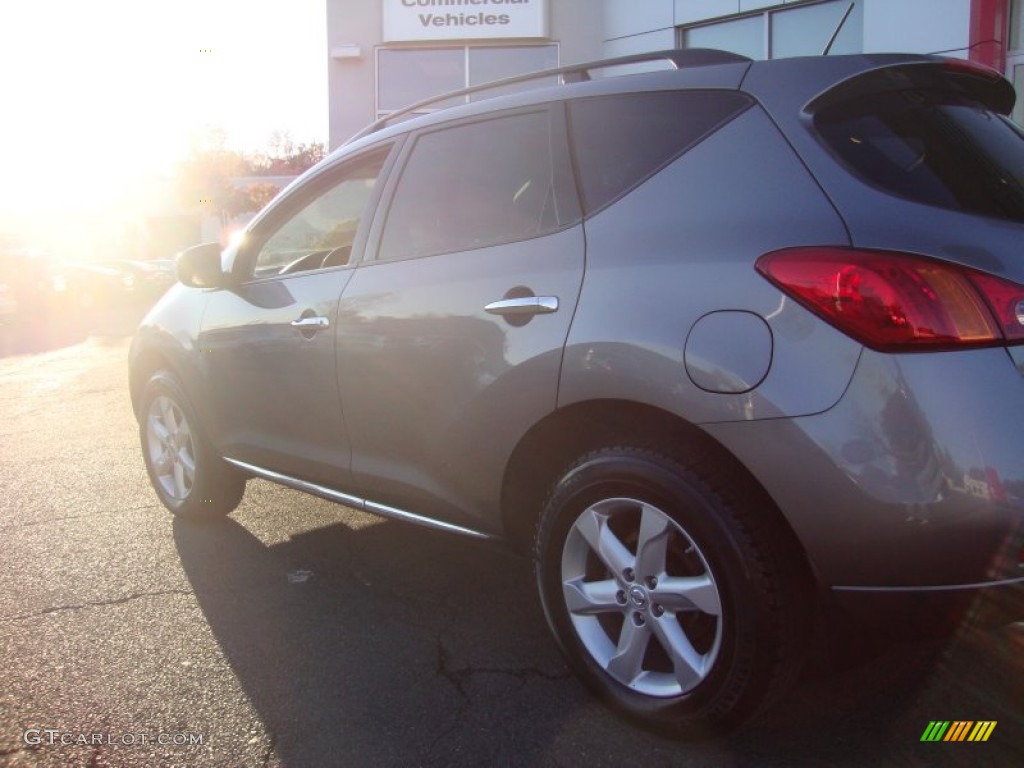 2009 Murano SL AWD - Platinum Graphite Metallic / Black photo #4