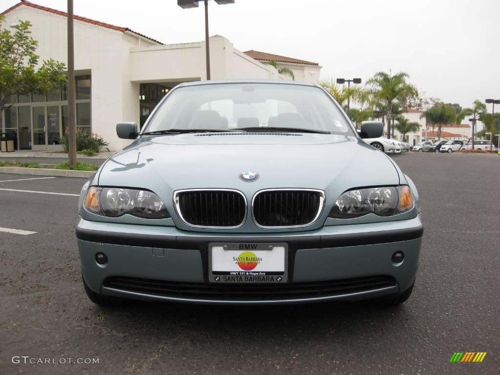 2005 3 Series 325i Sedan - Gray Green Metallic / Sand photo #2