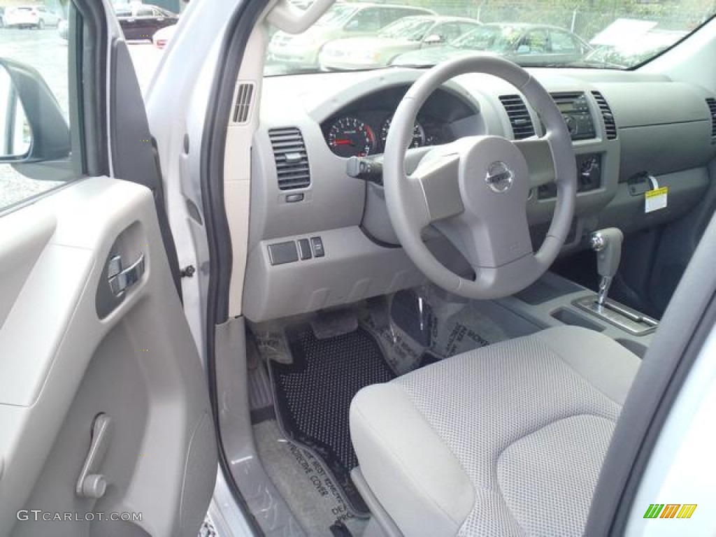 Steel Interior 2012 Nissan Frontier S Crew Cab Photo #56149919
