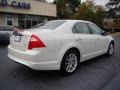 2010 White Suede Ford Fusion SEL  photo #8