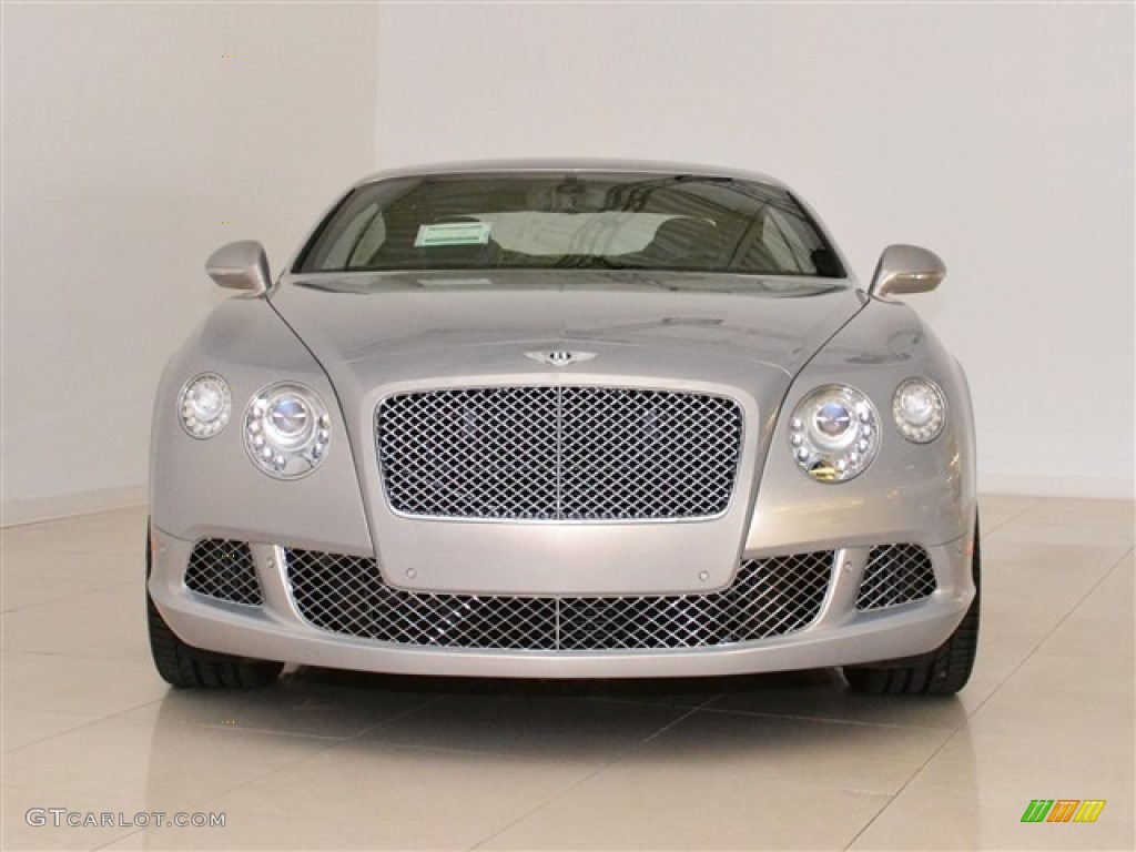 Extreme Silver 2012 Bentley Continental GT Mulliner Exterior Photo #56150633