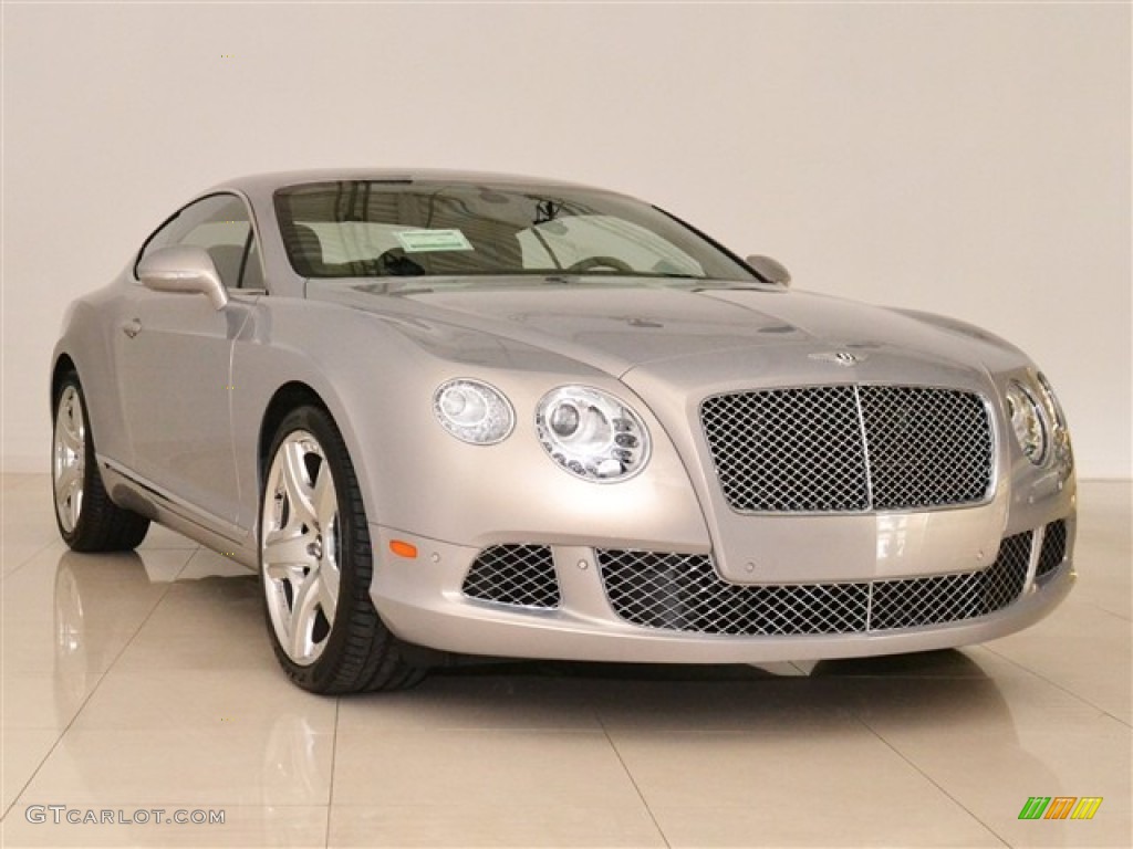 Extreme Silver 2012 Bentley Continental GT Mulliner Exterior Photo #56150642