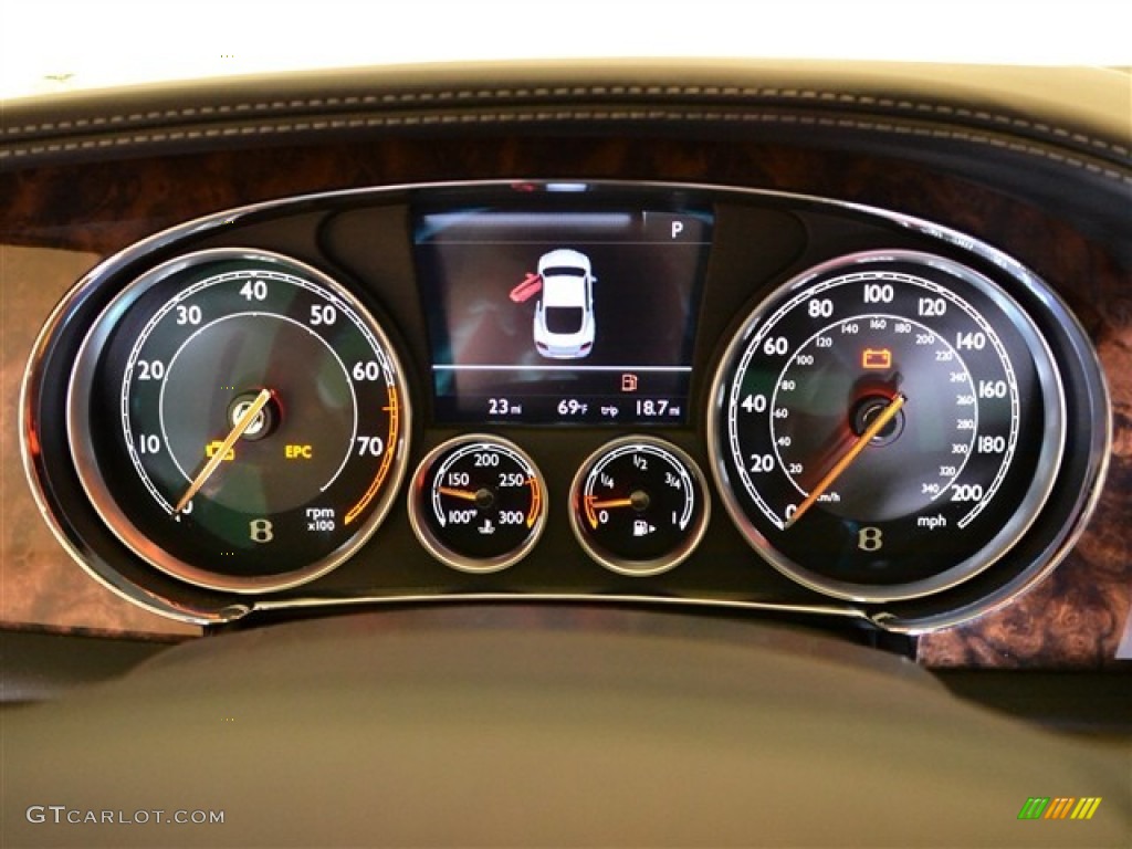 2012 Bentley Continental GT Mulliner Gauges Photo #56150705