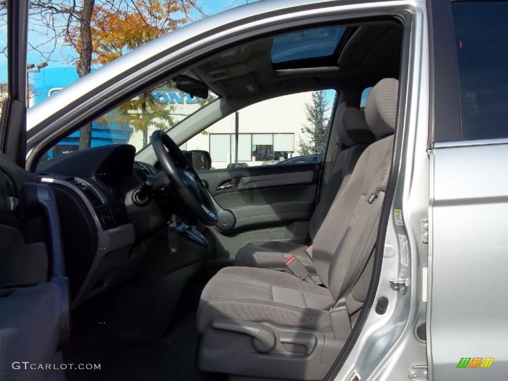 2009 CR-V EX 4WD - Alabaster Silver Metallic / Gray photo #14