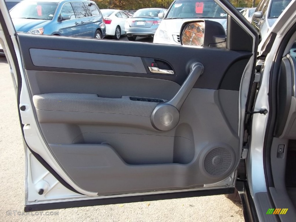 2009 CR-V EX 4WD - Alabaster Silver Metallic / Gray photo #15