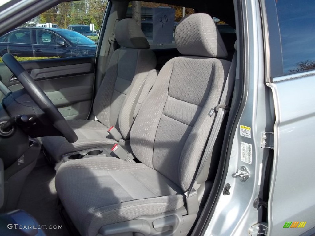 2009 CR-V EX 4WD - Alabaster Silver Metallic / Gray photo #16