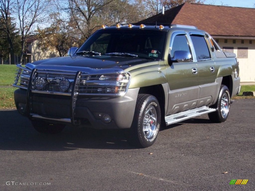 2002 Avalanche The North Face Edition 4x4 - Medium Sage Green Metallic / Cedar Green/Graphite photo #9