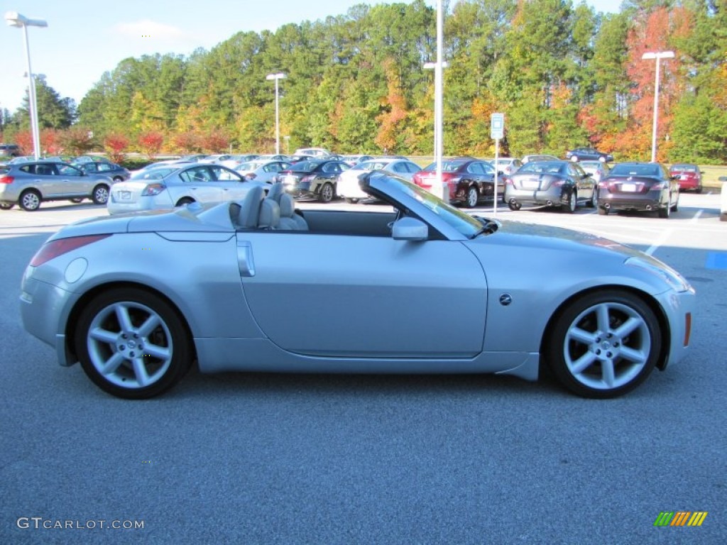 Chrome Silver Metallic 2004 Nissan 350Z Touring Roadster Exterior Photo #56151965