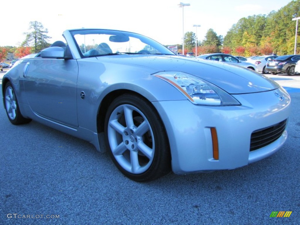 Chrome Silver Metallic 2004 Nissan 350Z Touring Roadster Exterior Photo #56151971