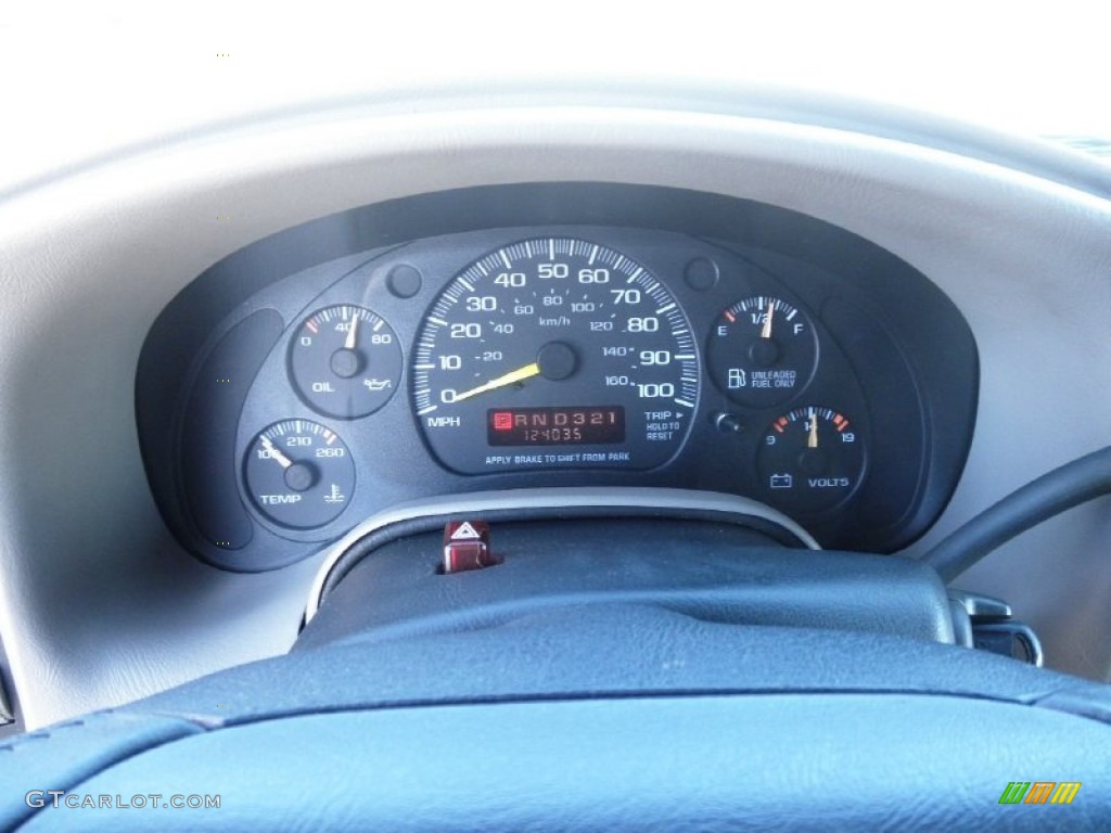 1996 GMC Safari Conversion Van Gauges Photo #56152517