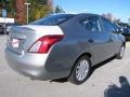 2012 Magnetic Gray Metallic Nissan Versa 1.6 S Sedan  photo #4