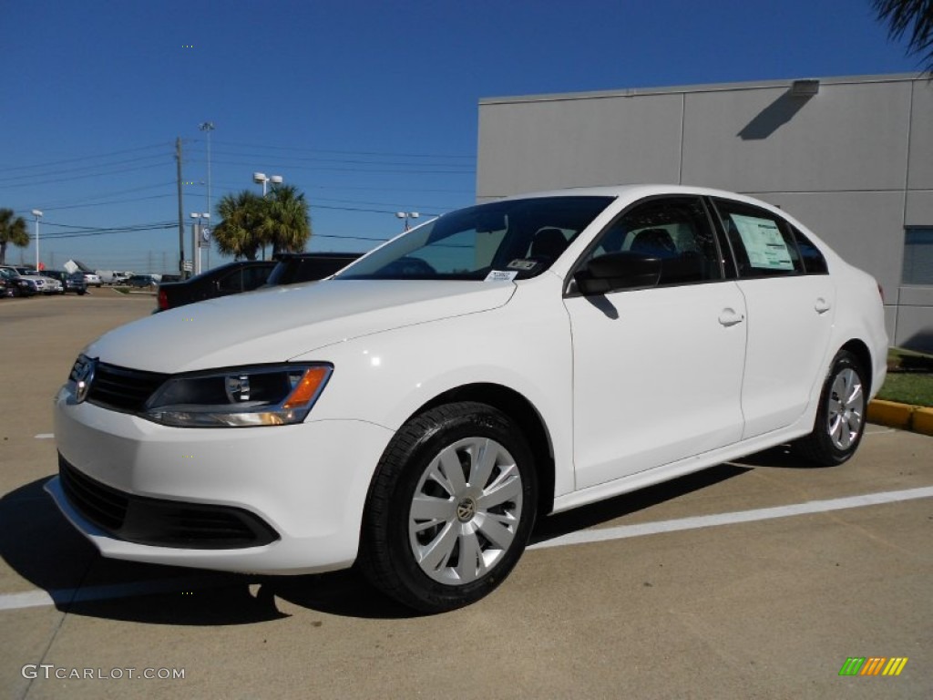 Candy White 2012 Volkswagen Jetta S Sedan Exterior Photo #56153525