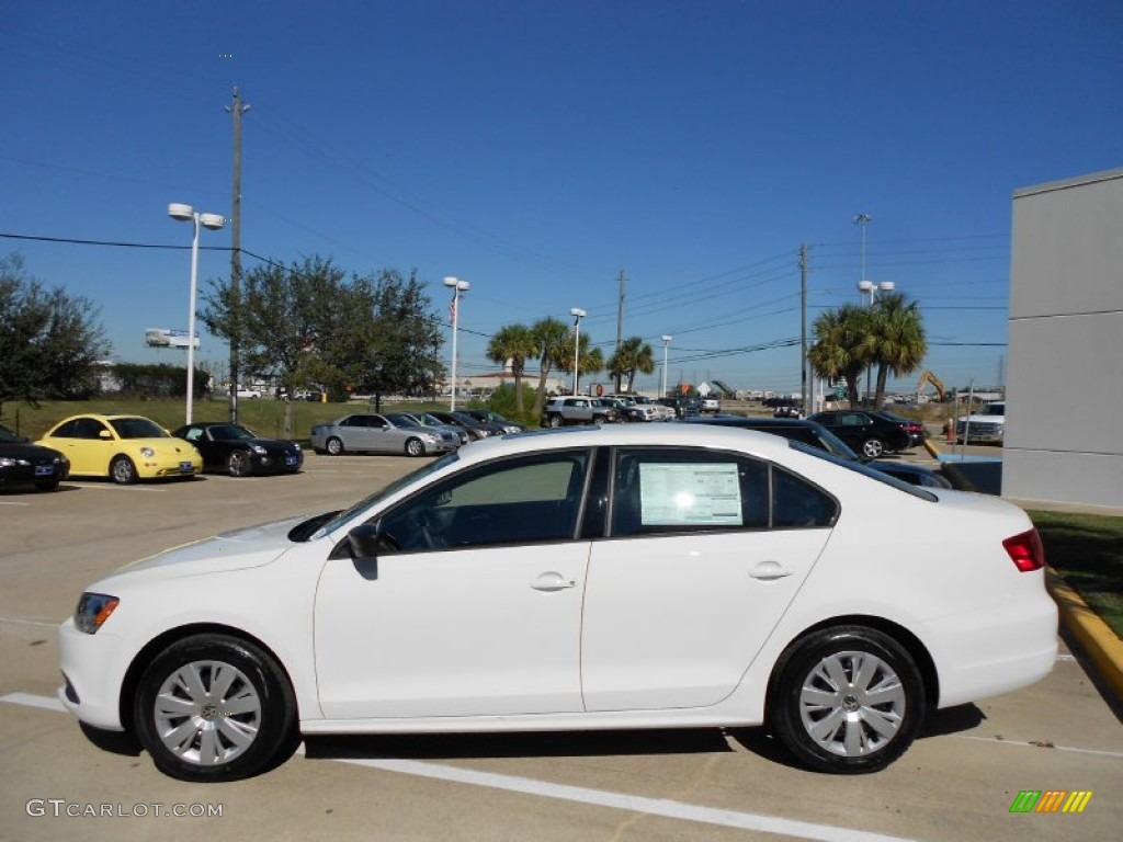 Candy White 2012 Volkswagen Jetta S Sedan Exterior Photo #56153531