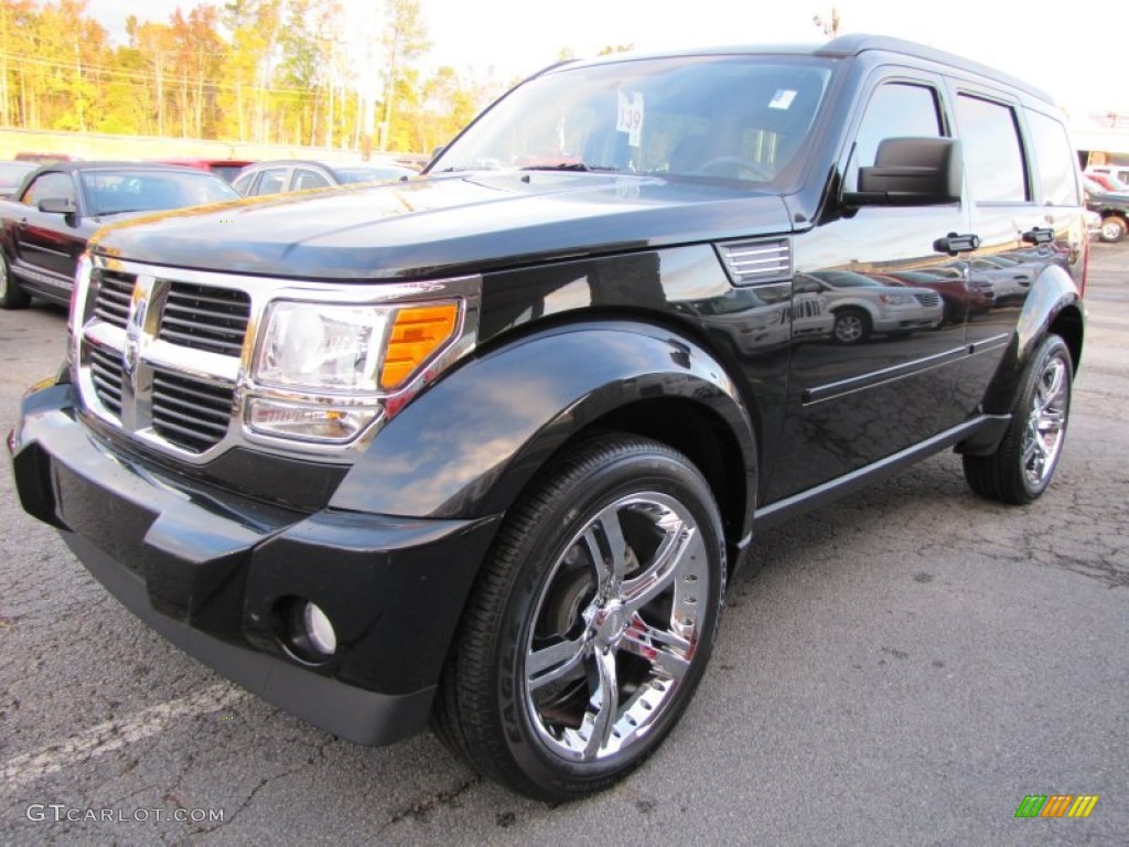 Brilliant Black Crystal Pearl 2011 Dodge Nitro Heat Exterior Photo #56153630