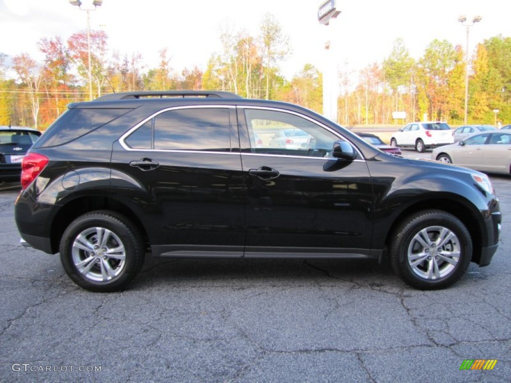 2012 Equinox LT - Black Granite Metallic / Jet Black photo #8