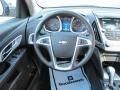 Jet Black 2012 Chevrolet Equinox LT Steering Wheel