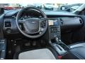 Charcoal Black/Grey Alcantara Dashboard Photo for 2011 Ford Flex #56154143