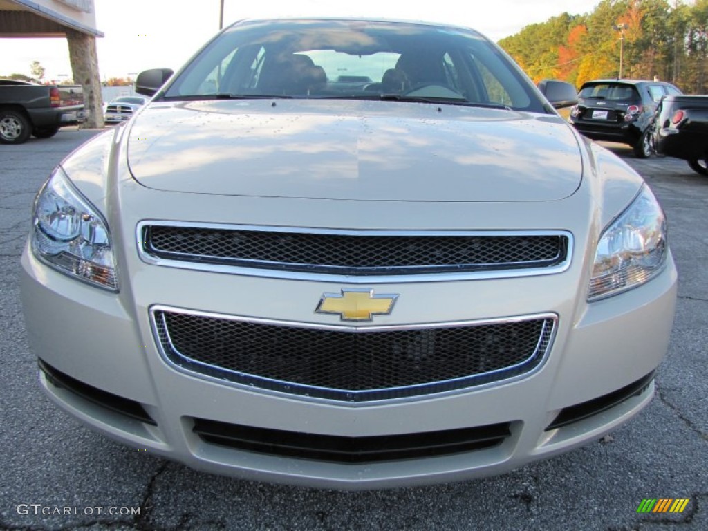 2012 Malibu LS - Gold Mist Metallic / Cocoa/Cashmere photo #2