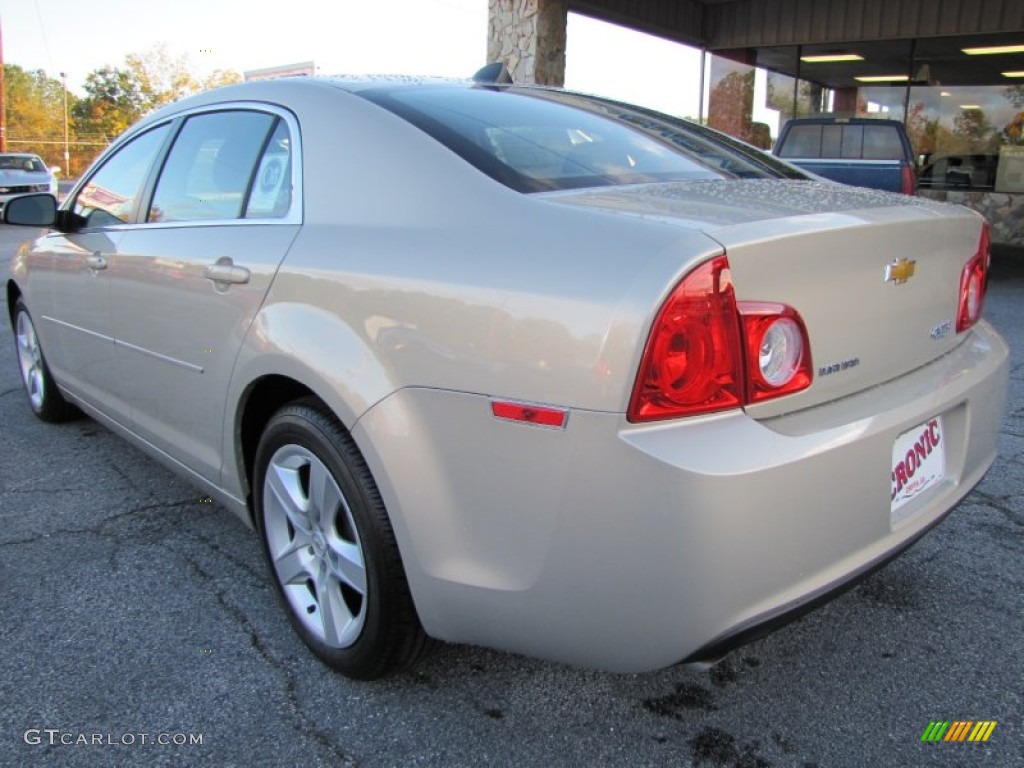 2012 Malibu LS - Gold Mist Metallic / Cocoa/Cashmere photo #4